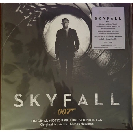 OST - Skyfall (Thomas Newman) (coloured) (8719262037137) винилов...