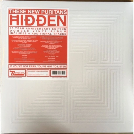 These New Puritans - Hidden (Mmxx) (0887830016414) виниловая пла...