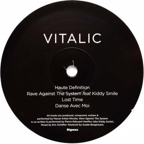 Vitalic - Dissiaence Vol.1 (Coloured) (3516628347511) виниловая пластинка - фото 4