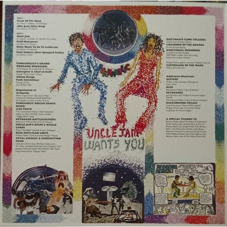 Funkadelic - Uncle Jam Wants You (5060767443125) виниловая пластинка - фото 2