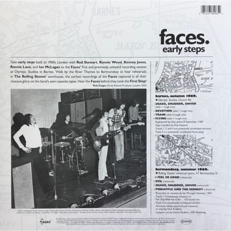 Faces - Early Steps (0081227809652) виниловая пластинка - фото 2
