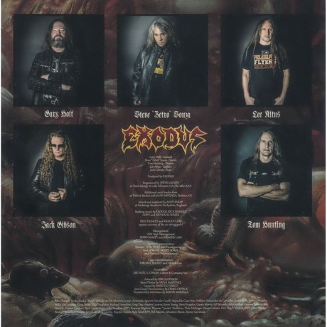 Exodus - Persona Non Grata (Coloured) (0727361415914) виниловая пластинка - фото 8