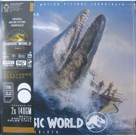 Ost - Jurassic World Rebirth (Alexandre Desplat) (Coloured) (081...