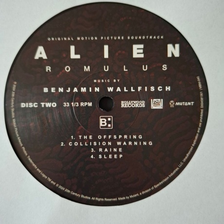 Ost - Alien: Romulus (Benjamin Wallfisch) (0810155840617) виниловая пластинка - фото 10