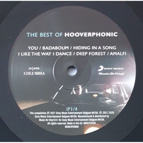Hooverphonic - The Best Of (8719262019102) виниловая пластинка - фото 7
