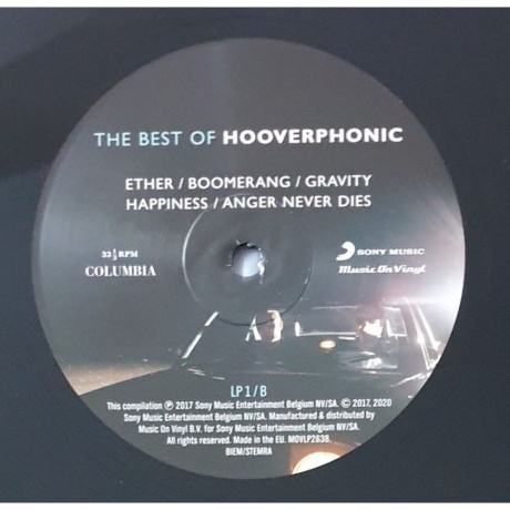 Hooverphonic - The Best Of (8719262019102) виниловая пластинка - фото 8