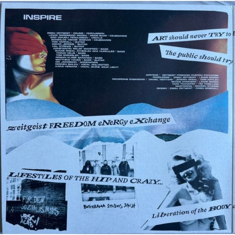 Zeitgeist// Freedom// Energy// Exchange - Inspire// Radicalise (4251804184717) виниловая пластинка - фото 5