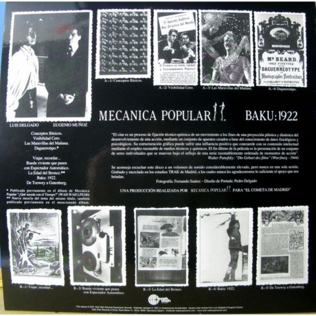 Mecanica Popular - Baku: 1922 (4040824090609) виниловая пластинка - фото 4