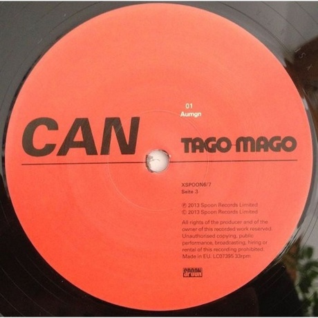 Can - Tago Mago (4015887006713) виниловая пластинка - фото 8