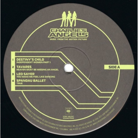 Ost - Charlie'S Angels (Various Artists) (0198029038019) виниловая пластинка - фото 3