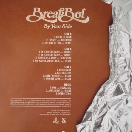 Breakbot - By Your Side (5060281612595) виниловая пластинка - фото 2