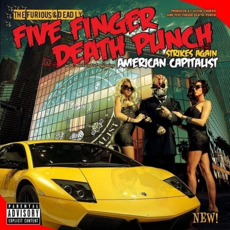 Five Finger Death Punch - American Capitalist (Coloured) (084932...