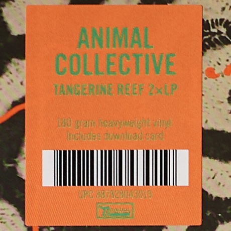 Animal Collective - Tangerine Reef (0887828043019) виниловая пластинка - фото 2