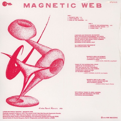 Nik Raicevic - Magnetic Web (4040824087579) виниловая пластинка - фото 3