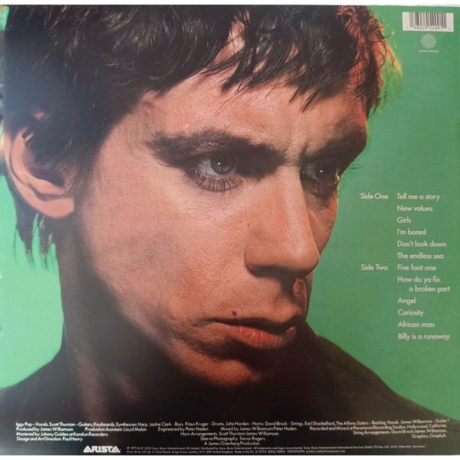Iggy Pop - New Values (0198029549911) виниловая пластинка - фото 2