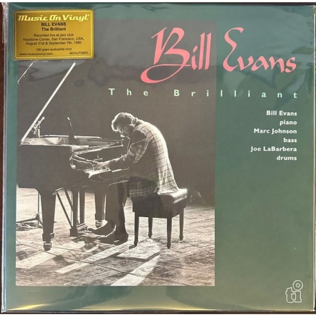 Bill Evans - Evans, Bill-Brilliant (8719262036536) виниловая пластинка - фото 1