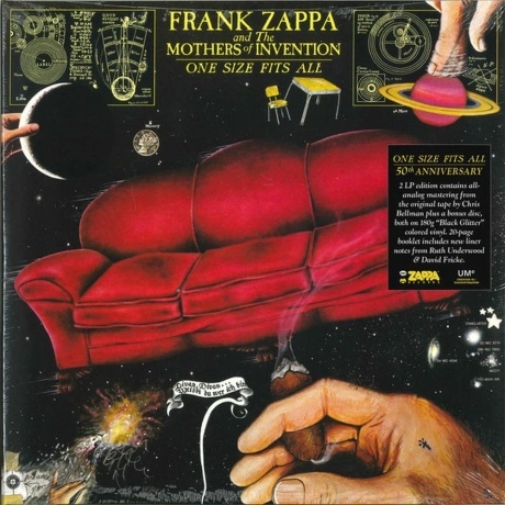 Frank Zappa - One Size Fits All (Coloured) (0602475865988) винил...