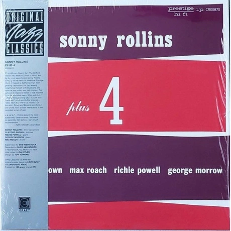 Sonny Rollins - Plus 4 (Analogue, Original Jazz Classics) (08880...