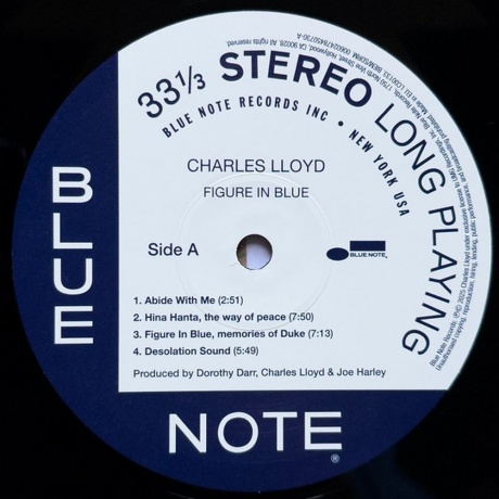 Charles Lloyd - Figure In Blue (0602478449208) виниловая пластинка - фото 4