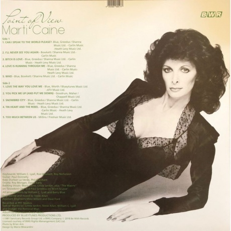 Marti Caine - Point Of View (5050580695177) виниловая пластинка - фото 2