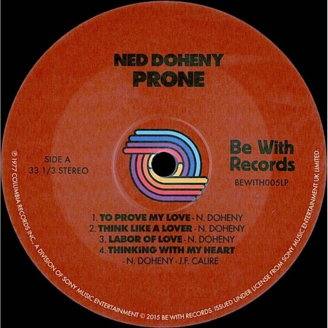 Ned Doheny - Prone (8713748984564) виниловая пластинка - фото 3