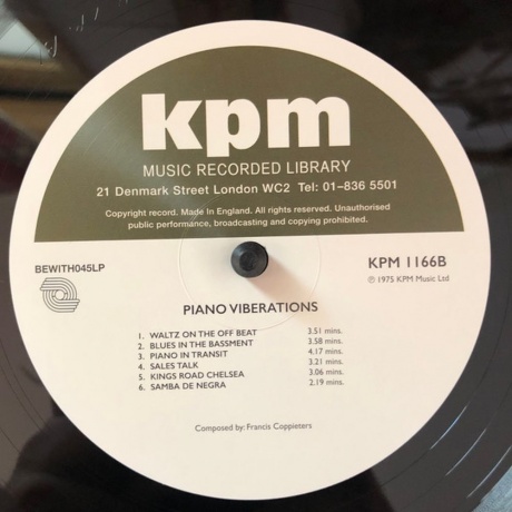 Francis Coppieters - Piano Viberations (4260544825958) виниловая пластинка - фото 4
