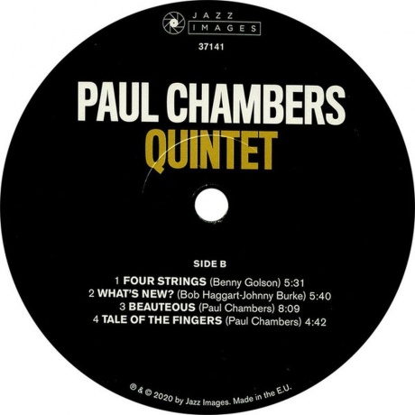 Paul Chambers - Paul Chambers Quintet (8436569193440) виниловая пластинка - фото 8