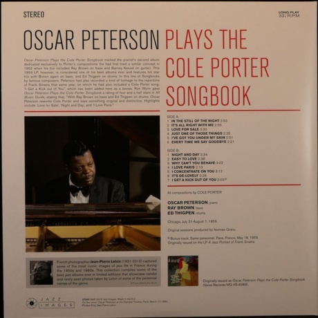 Oscar Peterson - Plays Cole Porter (8437016248263) виниловая пластинка - фото 4