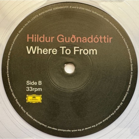 Hildur Gudnadottir - Where To From (Coloured) (0028948631117) виниловая пластинка - фото 4