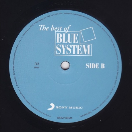 Blue System - The Best Of (0190759524510) виниловая пластинка - фото 5