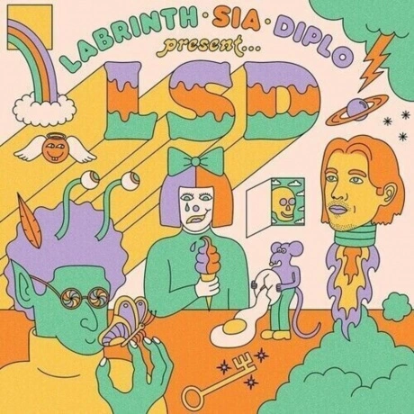 Labrinth; Sia; Diplo - LSD (coloured) (0198028045919) виниловая ...