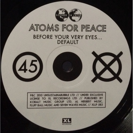 Atoms For Peace - Amok (0634904158316) виниловая пластинка - фото 3