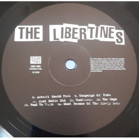 The Libertines - The Libertines (0883870016612) виниловая пластинка - фото 3