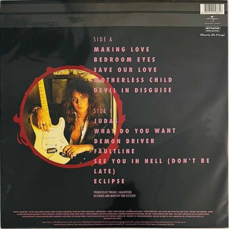 Yngwie Malmsteen - Eclipse (0600753998656) виниловая пластинка - фото 5