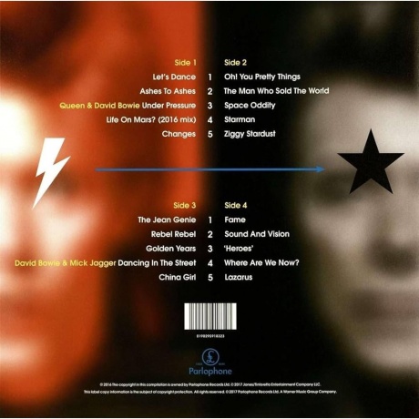 David Bowie - Legacy (5054197631887) виниловая пластинка - фото 2