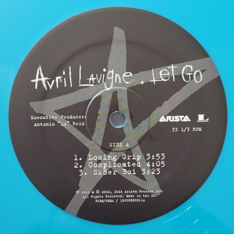 Avril Lavigne - Let Go (Turquoise) (0198028032315) виниловая пластинка - фото 4