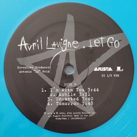 Avril Lavigne - Let Go (Turquoise) (0198028032315) виниловая пластинка - фото 5