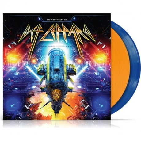 Many Faces Of - Def Leppard (Orange And Blue) (8430717000925) ви...