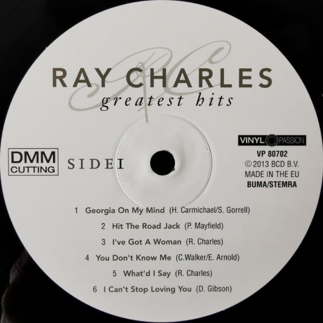 Ray Charles - 24 Greatest Hits (8712177062270) виниловая пластинка - фото 3