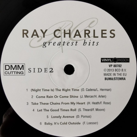 Ray Charles - 24 Greatest Hits (8712177062270) виниловая пластинка - фото 4