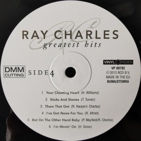 Ray Charles - 24 Greatest Hits (8712177062270) виниловая пластинка - фото 6