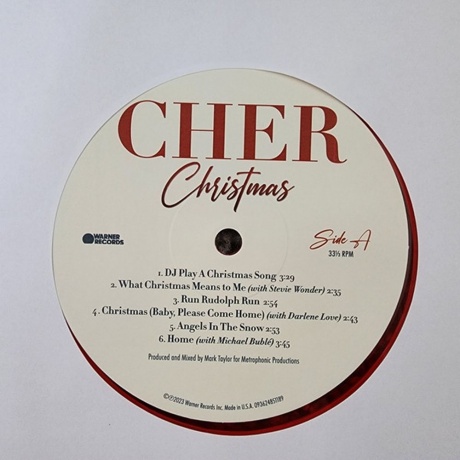 Cher - Christmas (Ruby Red) (0093624851189) виниловая пластинка - фото 5