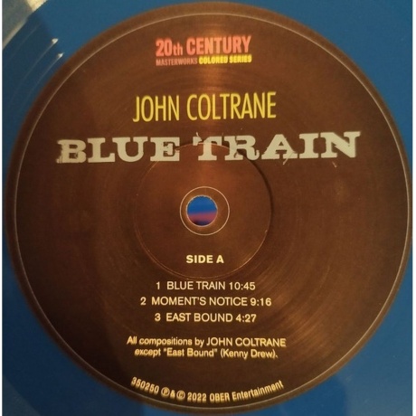 John Coltrane - Blue Train (Blue) (8436563184277) виниловая пластинка - фото 2