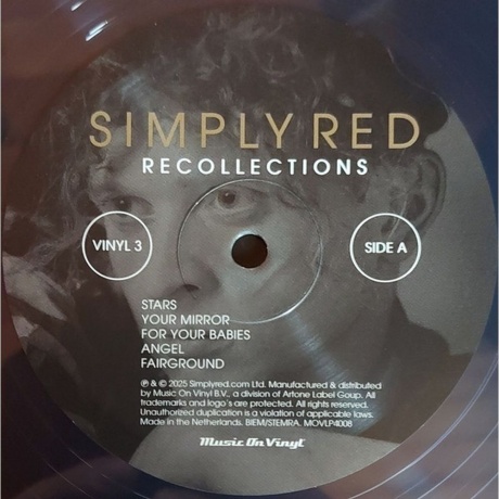 Simply Red - Recollections (Box) (coloured) (8719262042261) виниловая пластинка - фото 7
