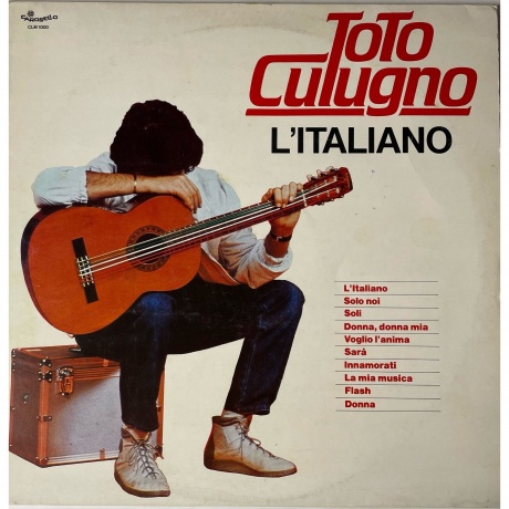 Toto Cutugno - L'italiano (4409514302482) виниловая пластинка - фото 1