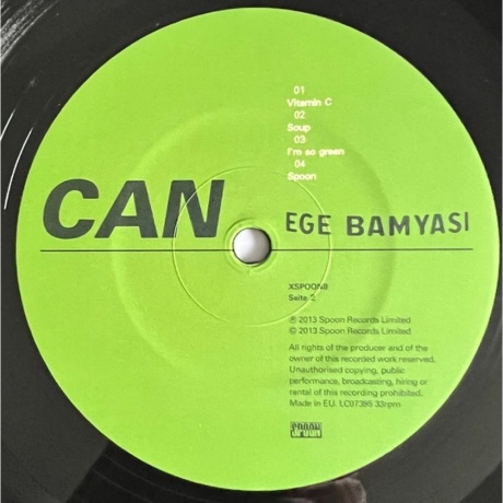 Can - Ege Bamyasi (4015887000810) виниловая пластинка - фото 4