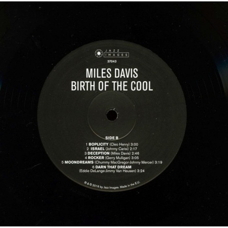 Miles Davis - Birth Of The Cool (8437016248249) виниловая пластинка - фото 3