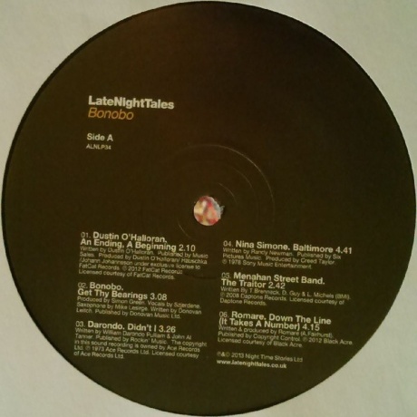 Bonobo - Late Night Tales (0825646373895) виниловая пластинка - фото 3