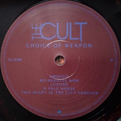 The Cult - Choice Of Weapon (coloured) (0711297494860) виниловая пластинка - фото 4