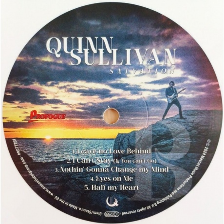 Quinn Sullivan - Salvation (White) (8712725747284) виниловая пластинка - фото 3